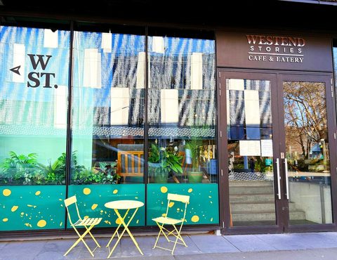 Westend Stories Cafe in Christchurch CBD